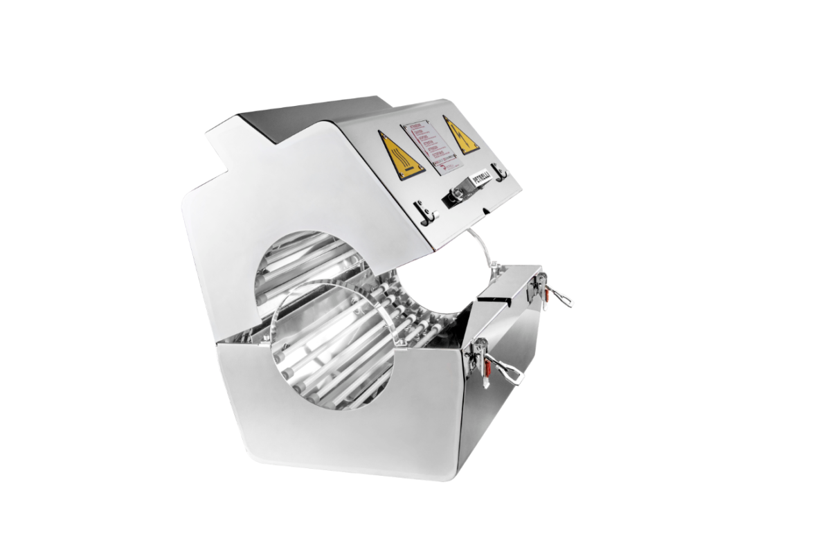 A stainless steel oven with two levels and one level.